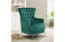 Load image into Gallery viewer, Grand Tufted Wing Chair - 6 Colours Available

