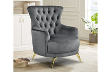 Load image into Gallery viewer, Grand Tufted Wing Chair - 6 Colours Available
