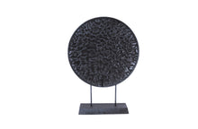 Load image into Gallery viewer, Round Pressed Gold Table Decor - 2 Colours Available
