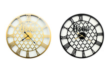Load image into Gallery viewer, Quatrefoil Wall Clock - 80cm - 2 Colours Available
