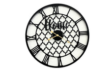 Load image into Gallery viewer, Quatrefoil Wall Clock - 80cm - 2 Colours Available
