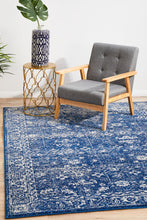 Load image into Gallery viewer, Evoke 252 Navy Rug 230cm x 160cm
