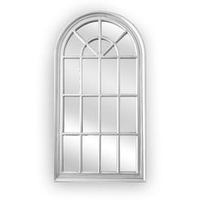 Load image into Gallery viewer, Window Style Mirror - White Arch 70 CM x 130 CM
