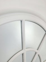 Load image into Gallery viewer, Window Style Mirror - White Arch 70 CM x 130 CM
