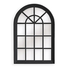 Load image into Gallery viewer, Window Style Mirror - Black Arch 100 CM x 150 CM
