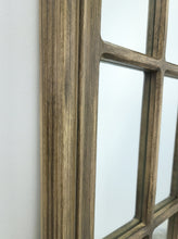 Load image into Gallery viewer, X-Large Window Style Mirror - Taupe Arch 100 CM x 180 CM
