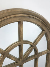Load image into Gallery viewer, X-Large Window Style Mirror - Taupe Arch 100 CM x 180 CM
