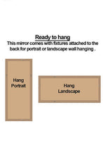 Load image into Gallery viewer, Window Style Mirror - White Rectangle 95cm x 130cm
