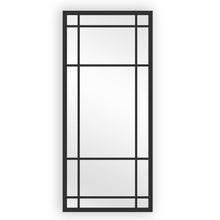 Load image into Gallery viewer, Window Style Mirror Full Length - Black 80 CM x 180 CM
