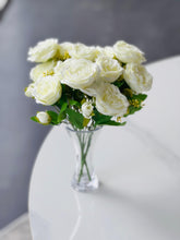 Load image into Gallery viewer, Artificial Peony/Frangipani Bunch 43cm – Available in 4 Colors
