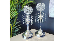 Load image into Gallery viewer, CLEARANCE - Crystal Ball Candle Holder - 2 Sizes Available

